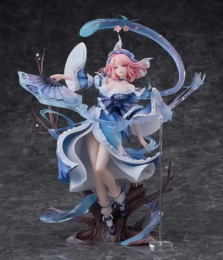 Touhou Project PVC Socha 1/7 Yuyuko Saigyouji: Natural-Born Ghost Ver. 30 cm fotografii produktu
