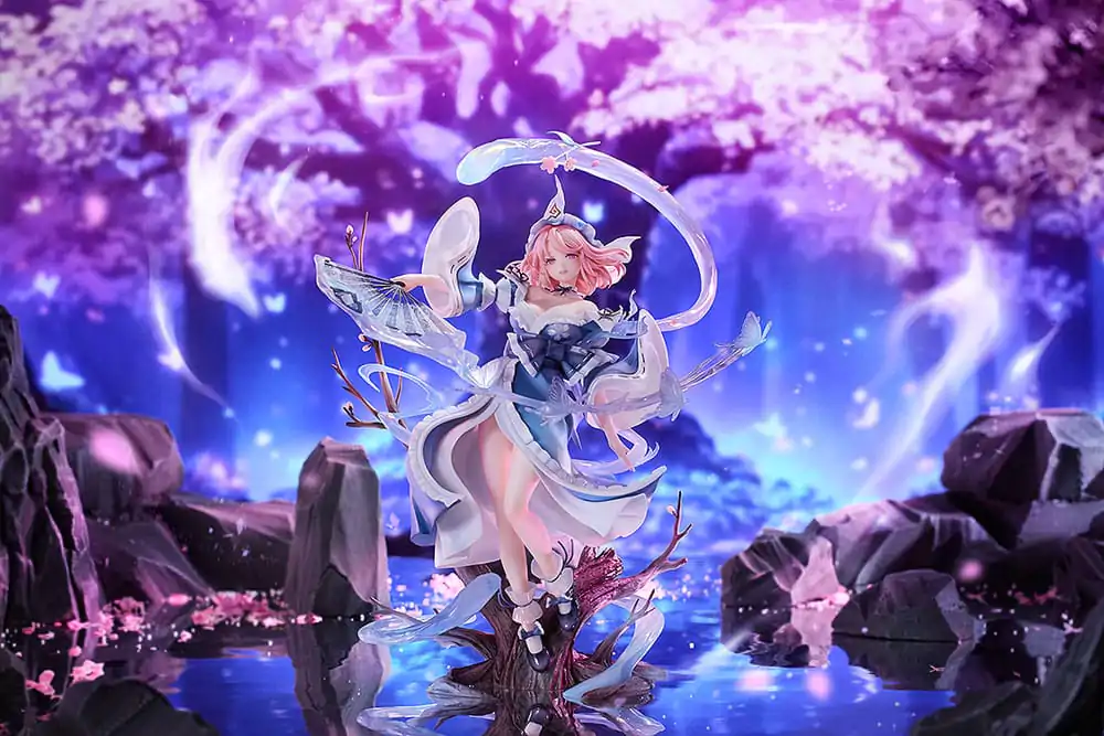 Touhou Project PVC Socha 1/7 Yuyuko Saigyouji: Natural-Born Ghost Ver. 30 cm fotografii produktu