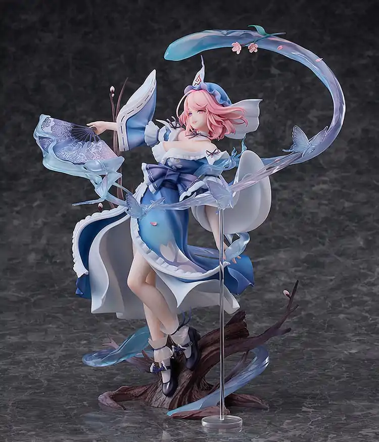 Touhou Project PVC Socha 1/7 Yuyuko Saigyouji: Natural-Born Ghost Ver. 30 cm fotografii produktu