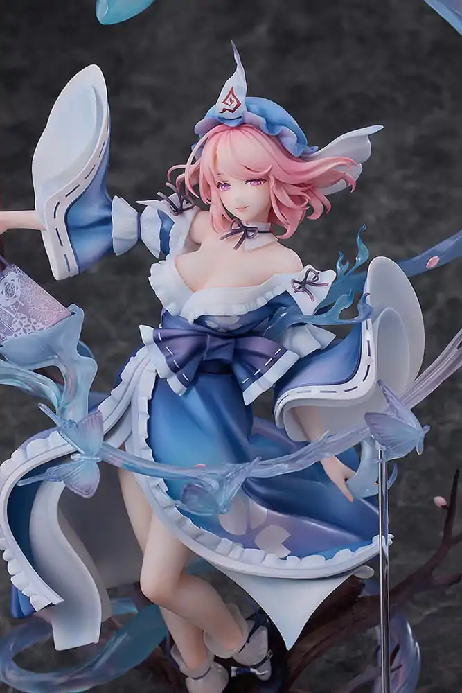 Touhou Project PVC Socha 1/7 Yuyuko Saigyouji: Natural-Born Ghost Ver. 30 cm fotografii produktu