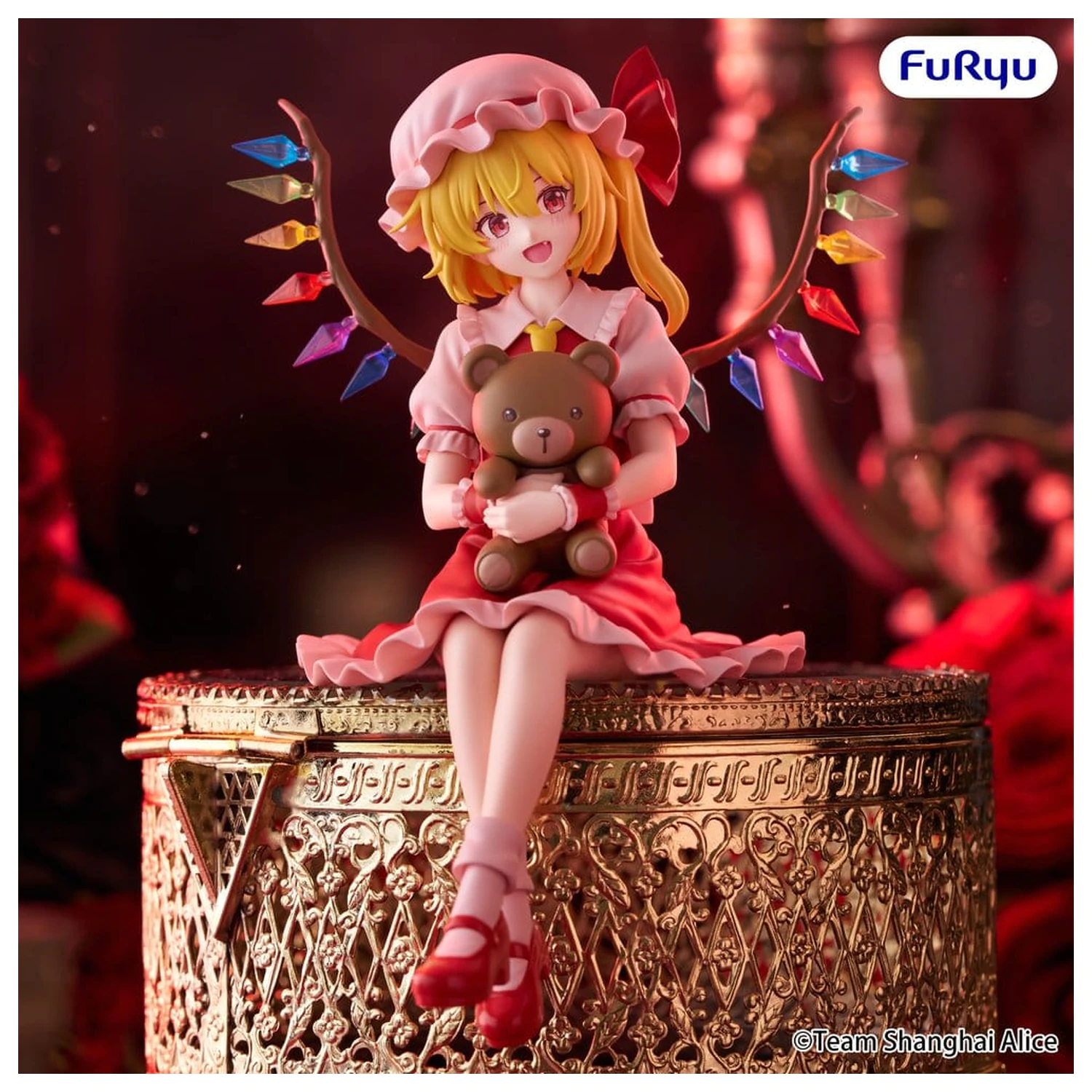 Touhou Project Noodle Stopper PVC figurka Flandre 13 cm fotografii produktu