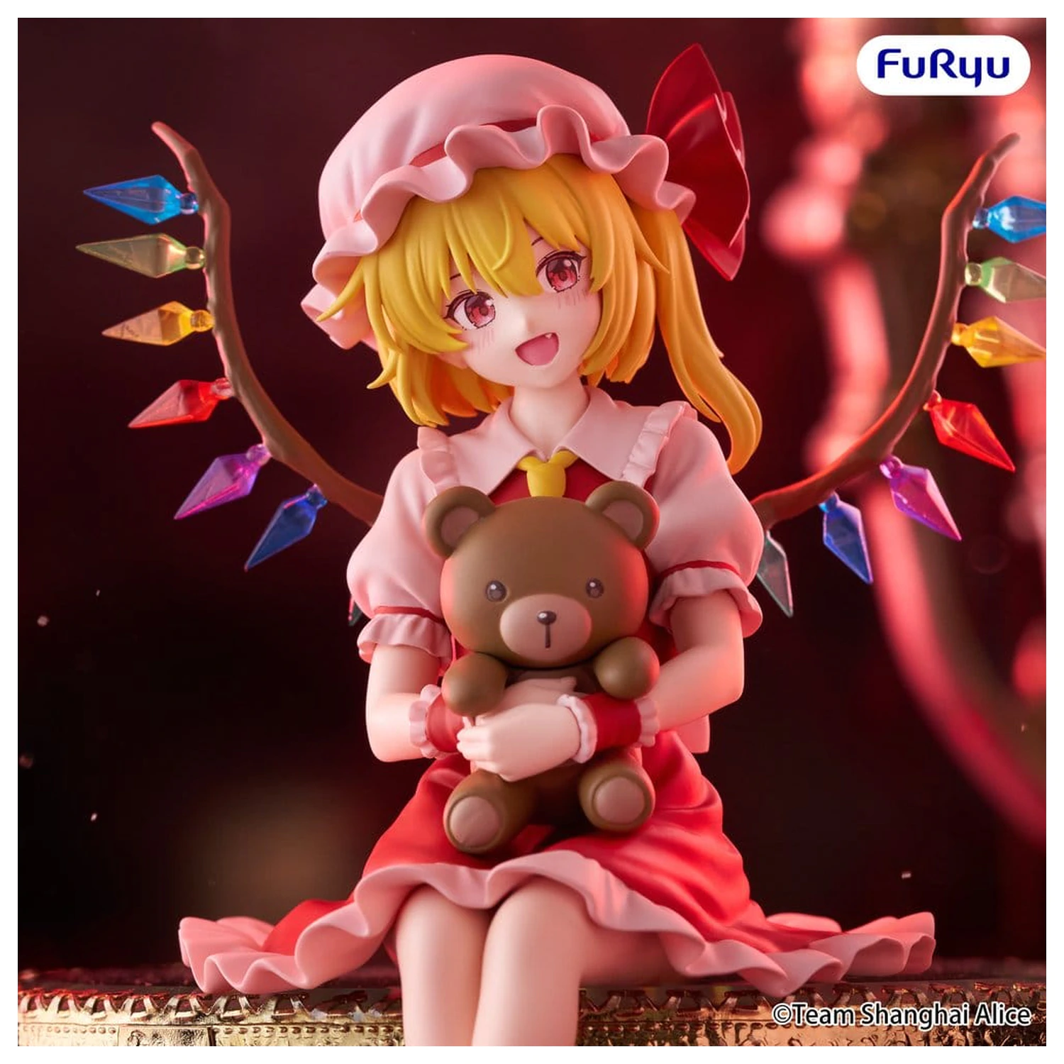 Touhou Project Noodle Stopper PVC figurka Flandre 13 cm fotografii produktu