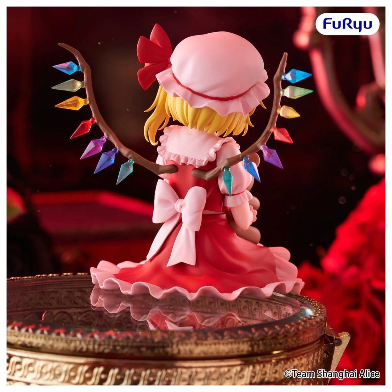 Touhou Project Noodle Stopper PVC figurka Flandre 13 cm fotografii produktu