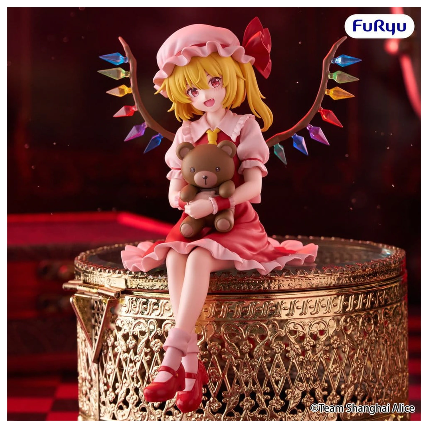 Touhou Project Noodle Stopper PVC figurka Flandre 13 cm fotografii produktu