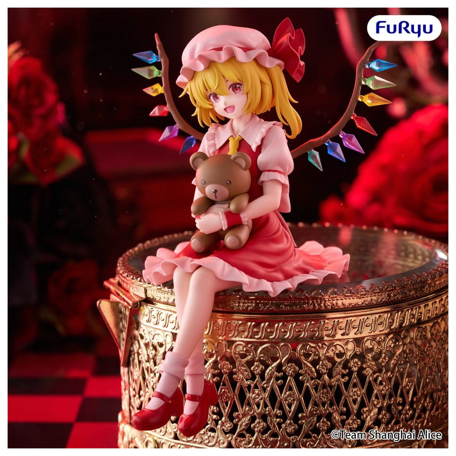 Touhou Project Noodle Stopper PVC figurka Flandre 13 cm fotografii produktu