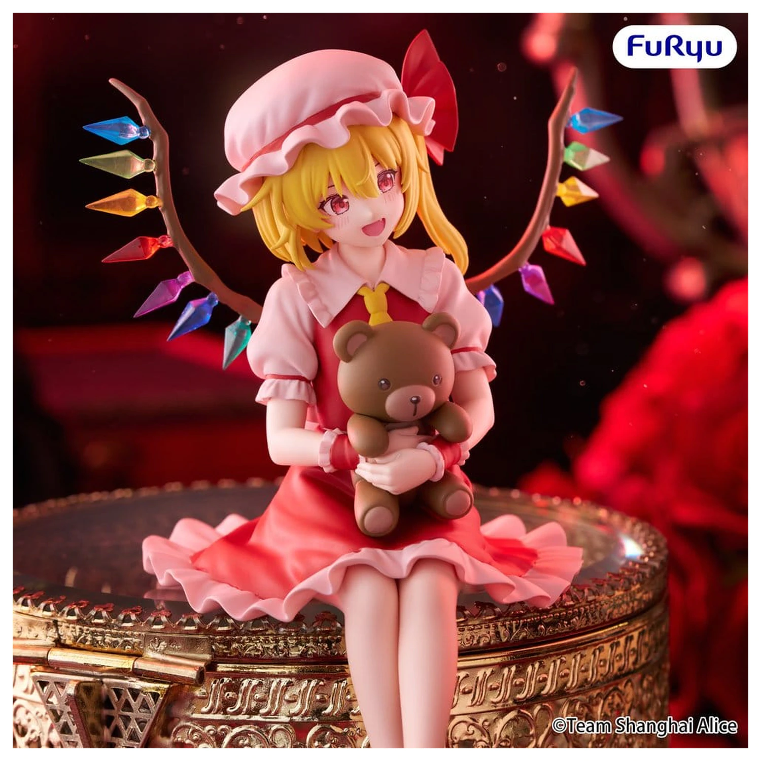Touhou Project Noodle Stopper PVC figurka Flandre 13 cm fotografii produktu