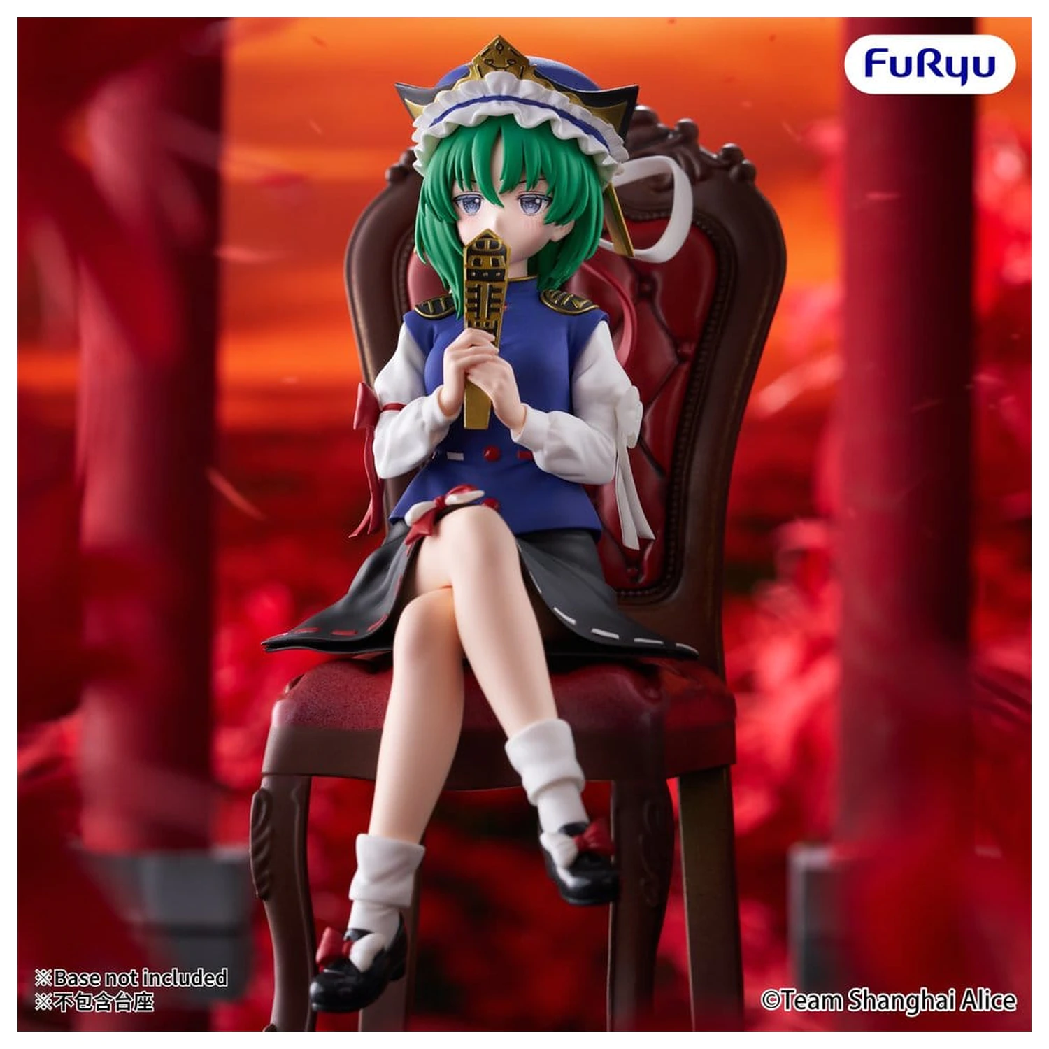 Touhou Project Noodle Stopper PVC figurka Eiki Shiki Yamazanadu 15 cm fotografii produktu