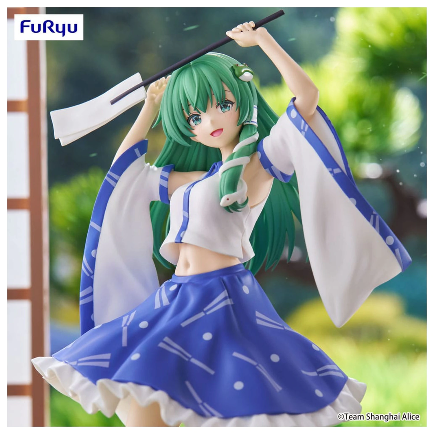 Touhou Project Noodle Stopper PVC Socha Sanae Kochiya 13 cm fotografii produktu