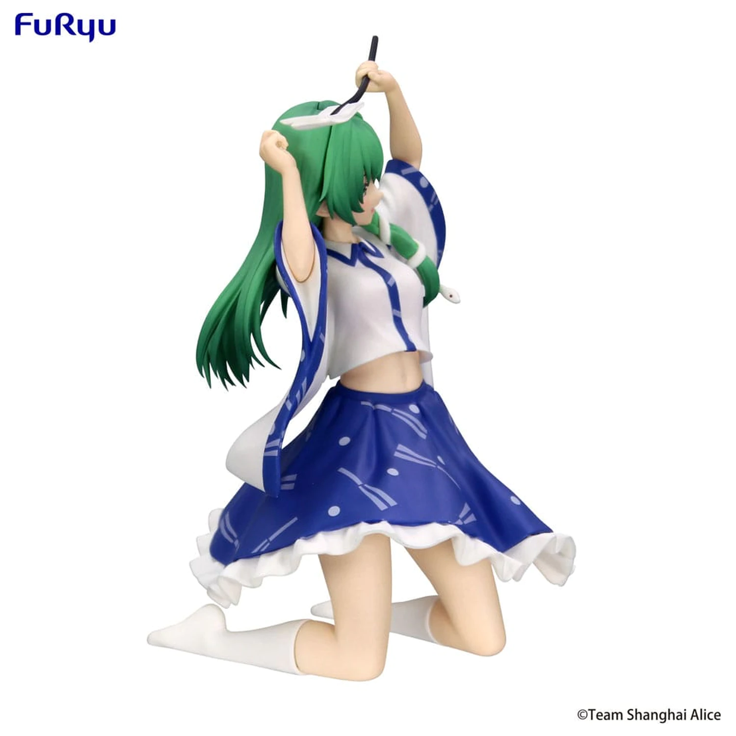 Touhou Project Noodle Stopper PVC Socha Sanae Kochiya 13 cm fotografii produktu
