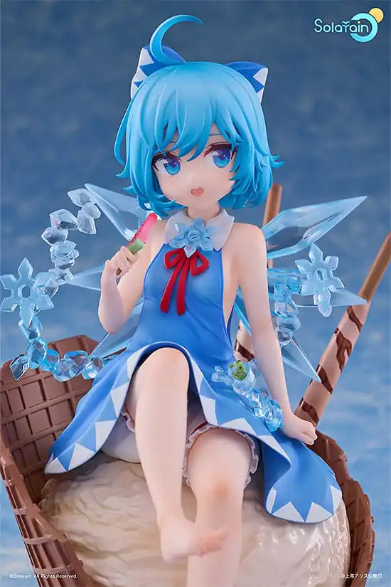 Touhou Project PVC soška 1/7 Cirno Summer Frost Ver. 19 cm fotografii produktu