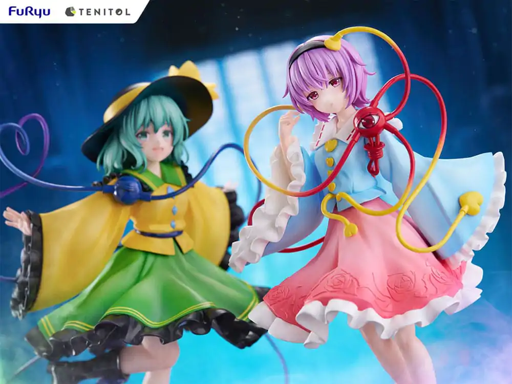 Touhou Project Tenitol PVC Socha Koishi Komeiji & Satori Komeiji 22 cm fotografii produktu