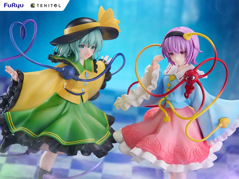 Touhou Project Tenitol PVC Socha Koishi Komeiji & Satori Komeiji 22 cm fotografii produktu