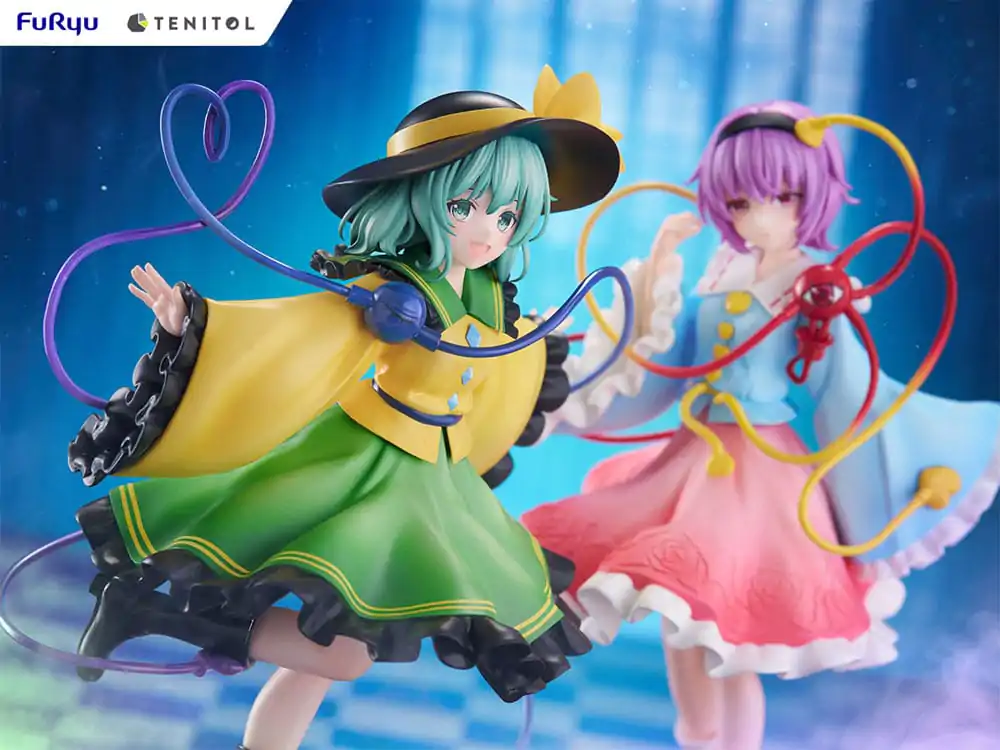 Touhou Project Tenitol PVC Socha Koishi Komeiji & Satori Komeiji 22 cm fotografii produktu