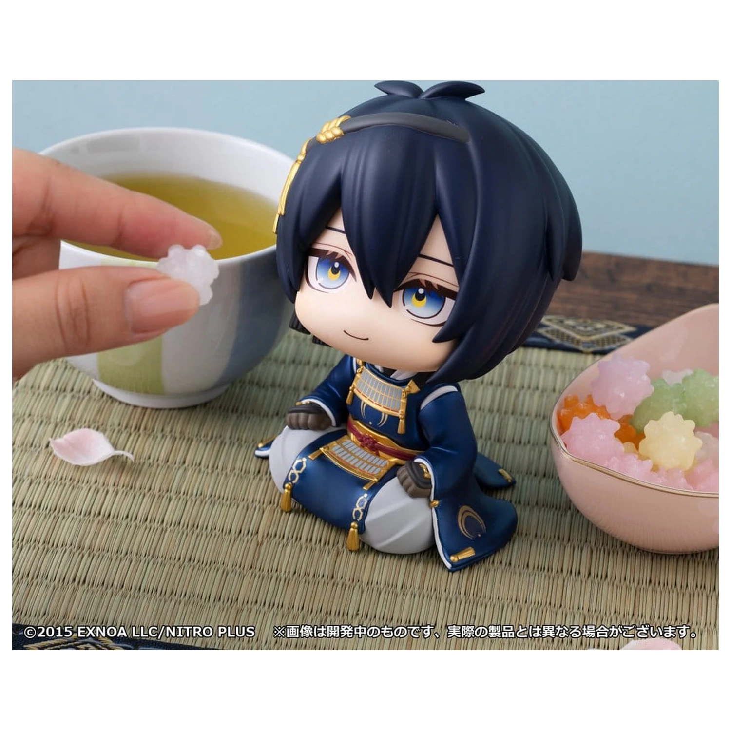 Touken Ranbu-ONLINE Look Up PVC figurka Munechika Mikazuki 11 cm fotografii produktu