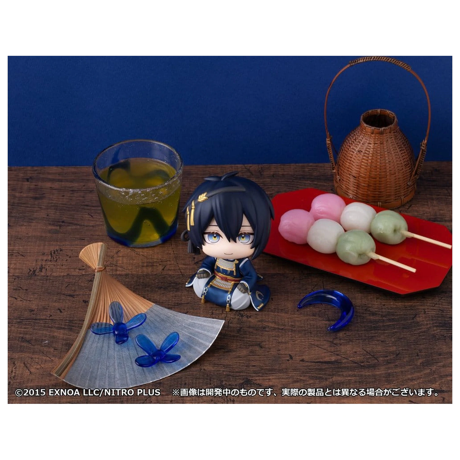 Touken Ranbu-ONLINE Look Up PVC figurka Munechika Mikazuki 11 cm fotografii produktu