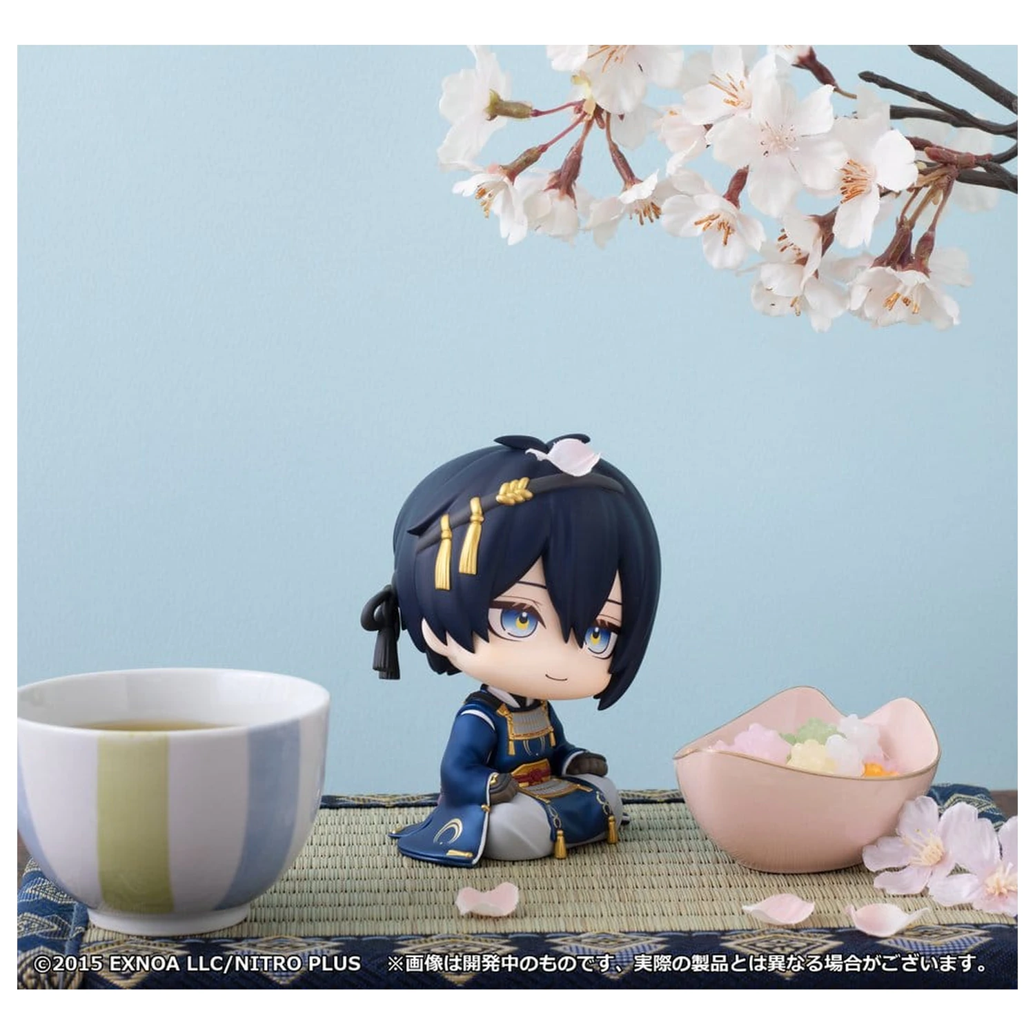 Touken Ranbu-ONLINE Look Up PVC figurka Munechika Mikazuki 11 cm fotografii produktu
