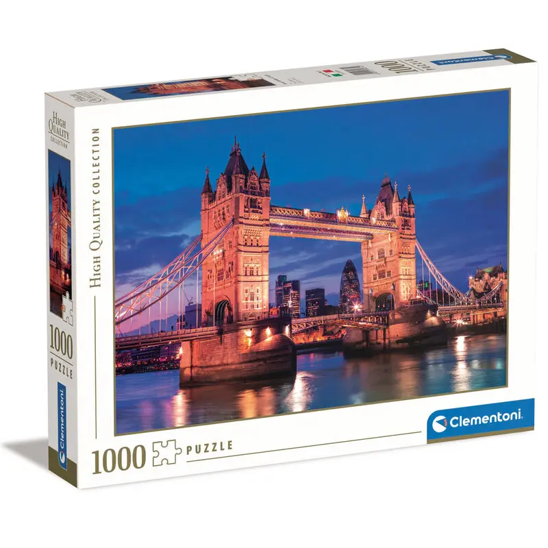 Tower Bridge puzzle 1000 dílků fotografii produktu