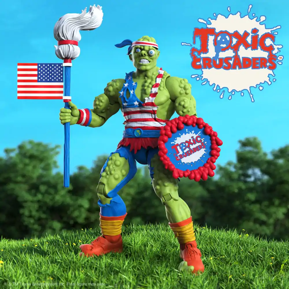 Toxic Crusaders Ultimates akční figurka Toxie (Vintage Toy America) 18 cm fotografii produktu