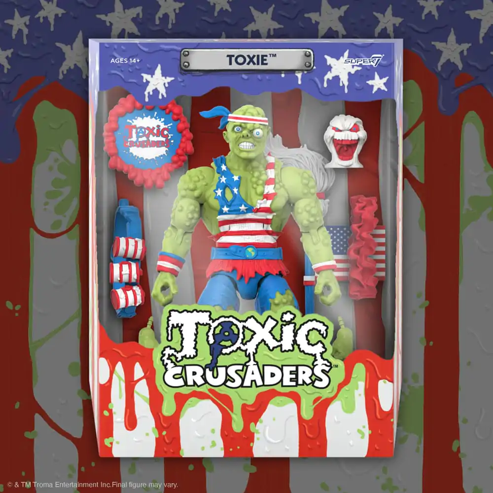 Toxic Crusaders Ultimates akční figurka Toxie (Vintage Toy America) 18 cm fotografii produktu