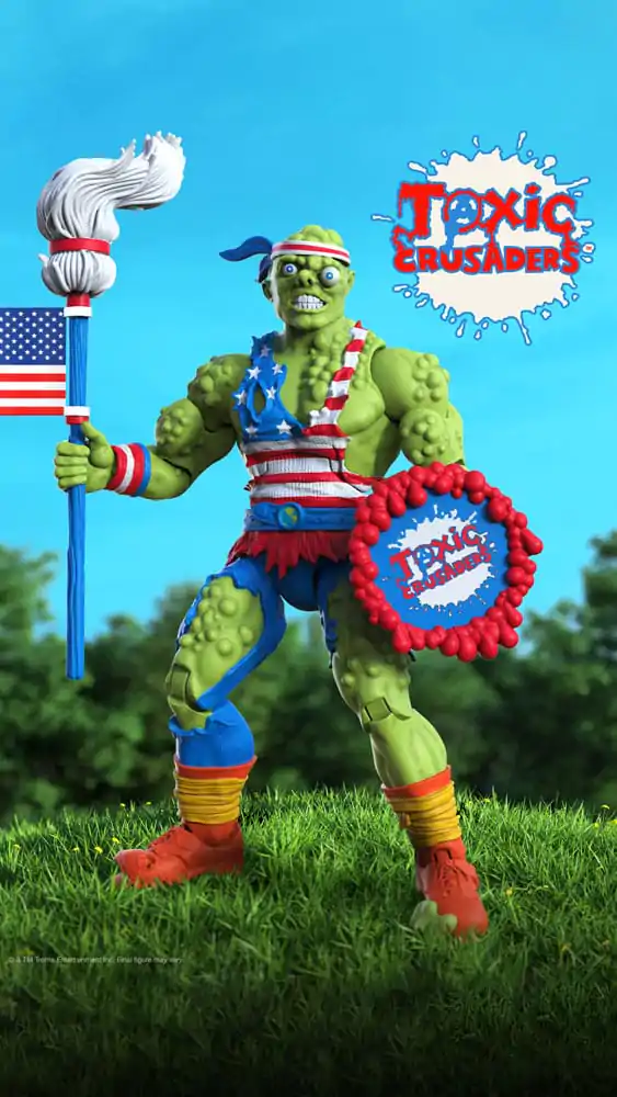 Toxic Crusaders Ultimates akční figurka Toxie (Vintage Toy America) 18 cm fotografii produktu