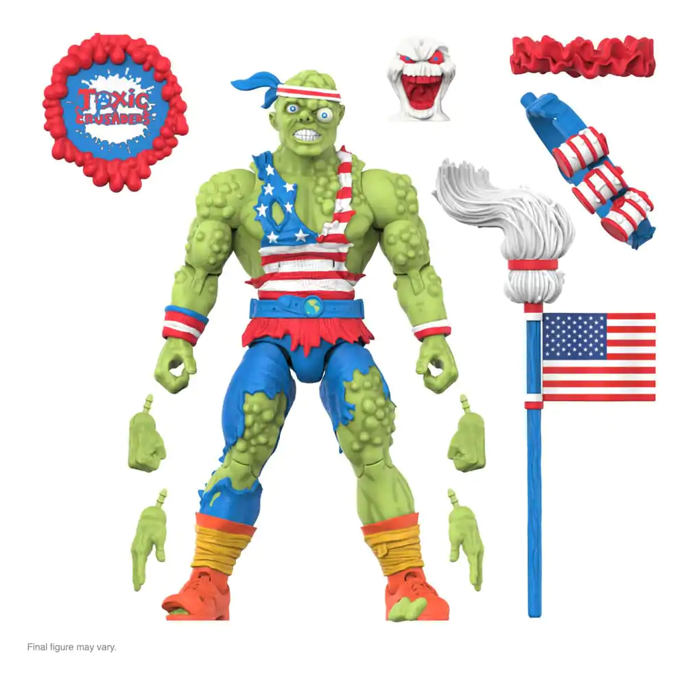 Toxic Crusaders Ultimates akční figurka Toxie (Vintage Toy America) 18 cm fotografii produktu