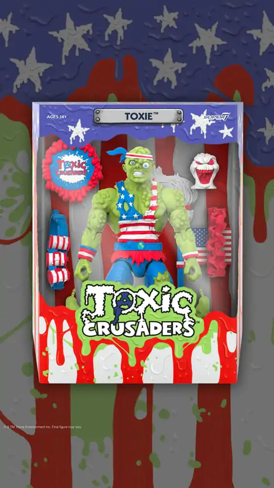 Toxic Crusaders Ultimates akční figurka Toxie (Vintage Toy America) 18 cm fotografii produktu