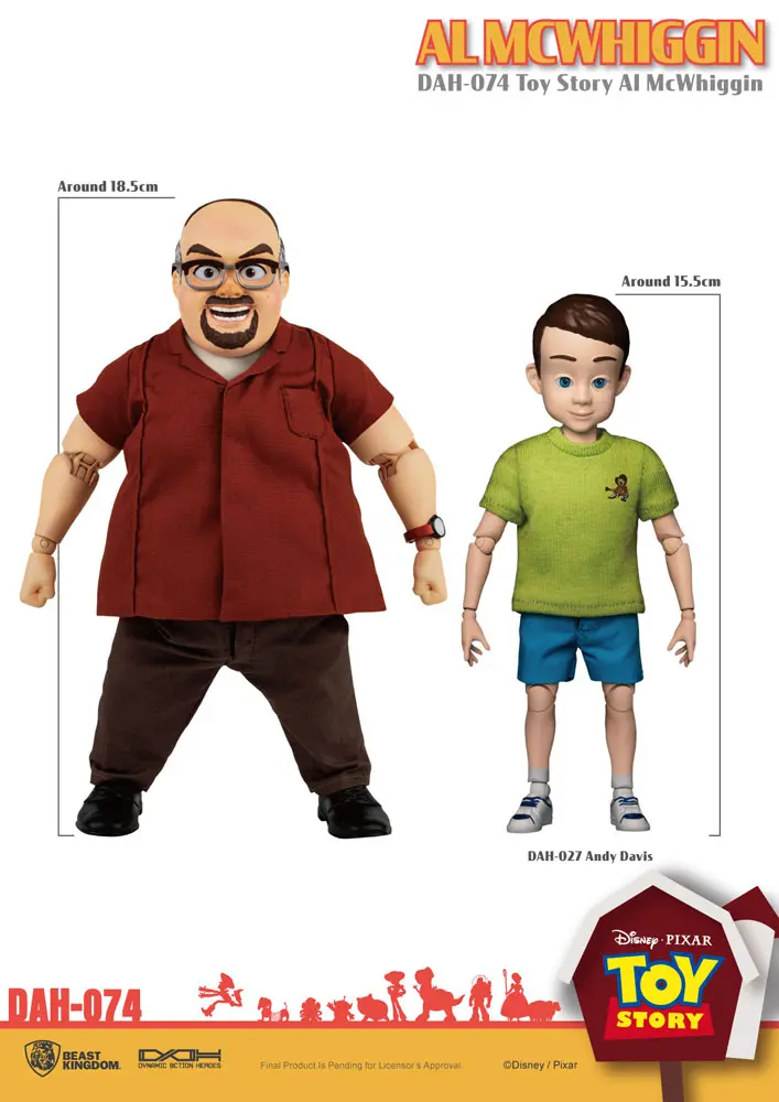Toy Story 2 Dynamic 8ction Heroes akční figurka Al Mcwhiggn 18 cm fotografii produktu