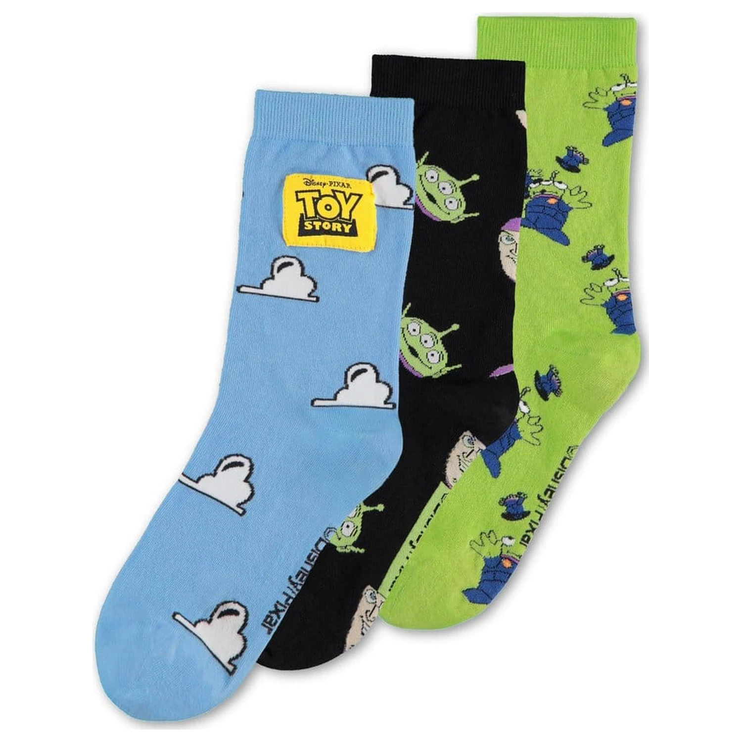 Toy Story 5 ponožky, 3 páry, kotníkové, 39-42 fotografii produktu
