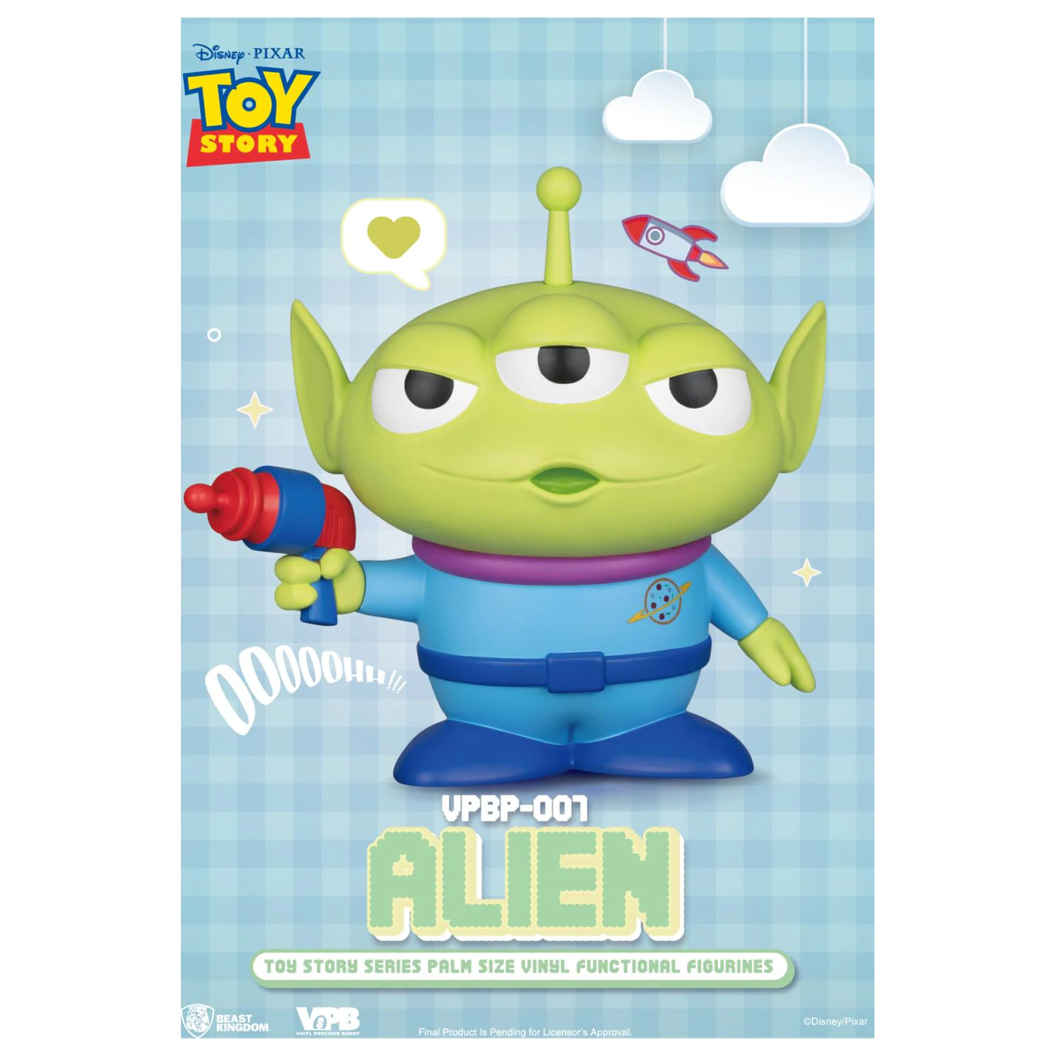 Toy Story Alien Pokladnička Vinyl Figure 12cm fotografii produktu