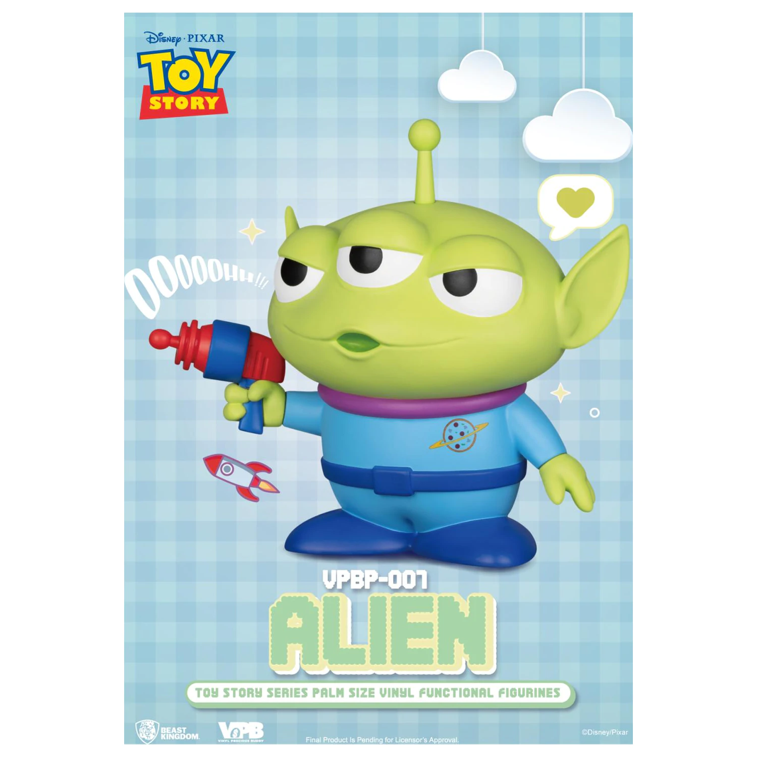 Toy Story Alien Pokladnička Vinyl Figure 12cm fotografii produktu