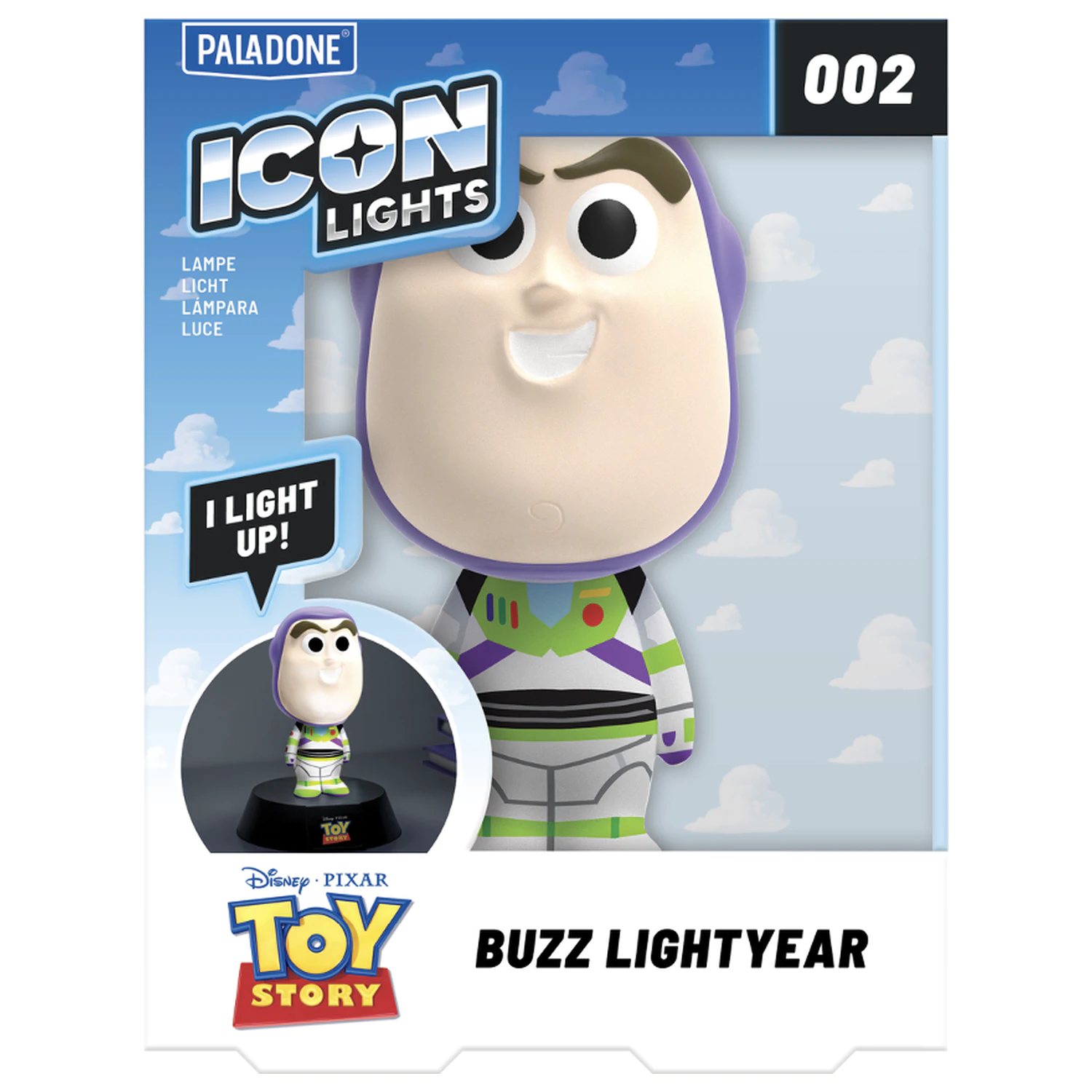 Toy Story Buzz ikona lampa 10 cm fotografii produktu