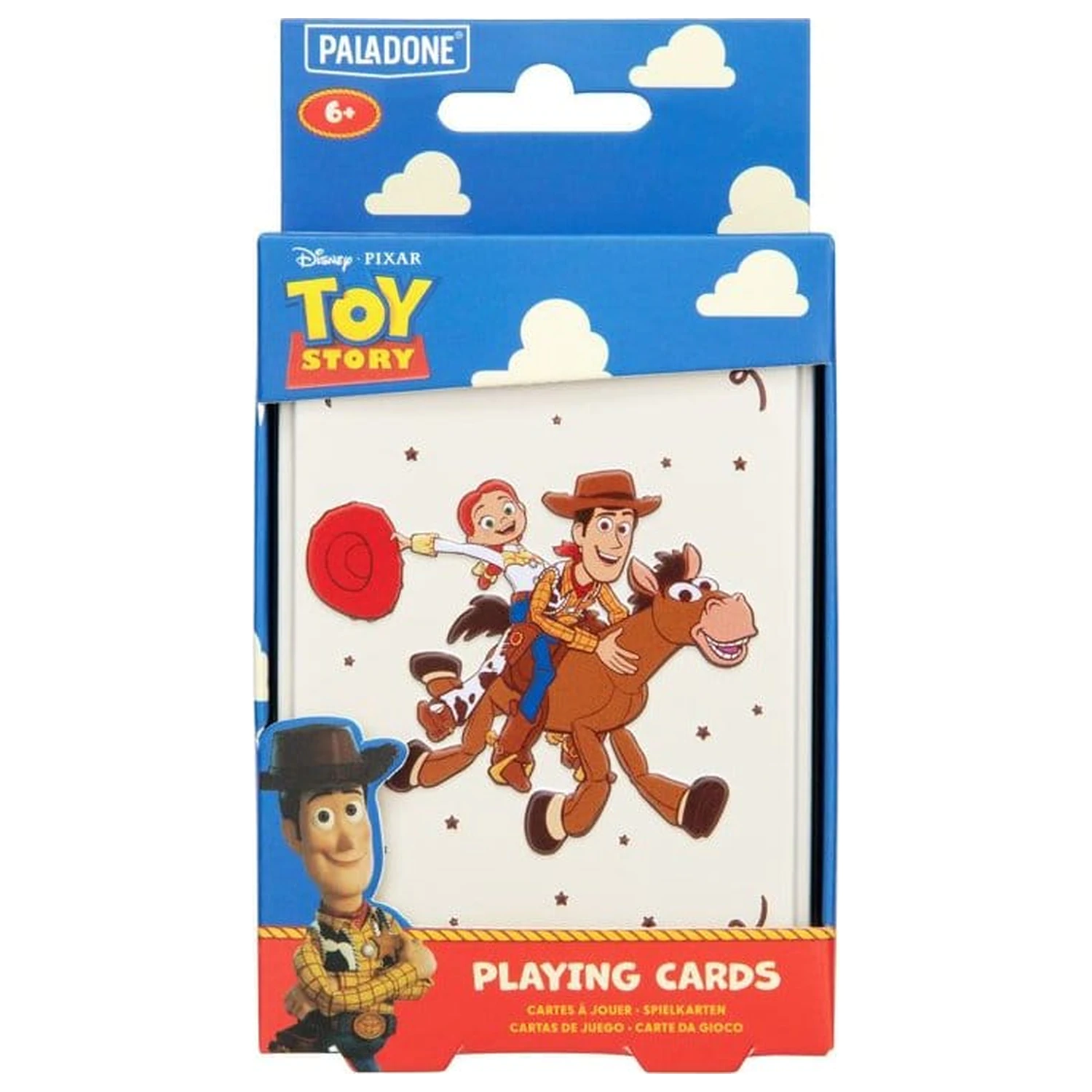Toy Story Hrací karty Cowboy v plechovce fotografii produktu