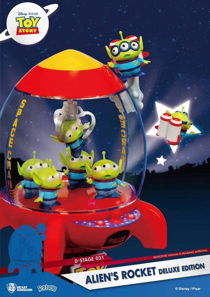 Toy Story D-Stage PVC Diorama Rakeťáka Deluxe Edition 15 cm fotografii produktu