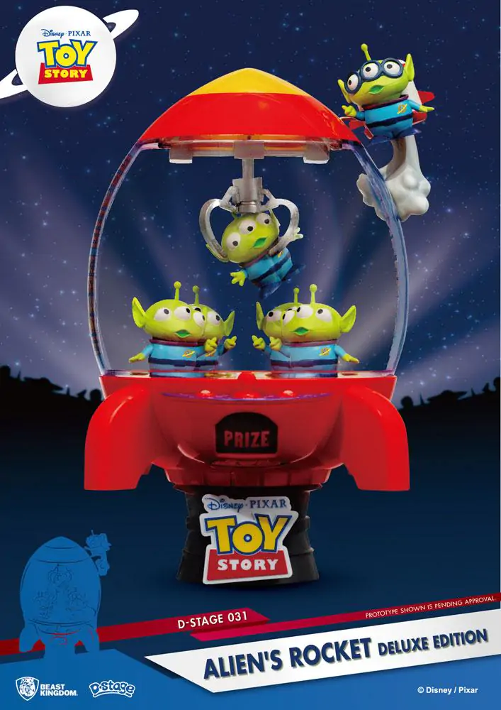Toy Story D-Stage PVC Diorama Rakeťáka Deluxe Edition 15 cm fotografii produktu