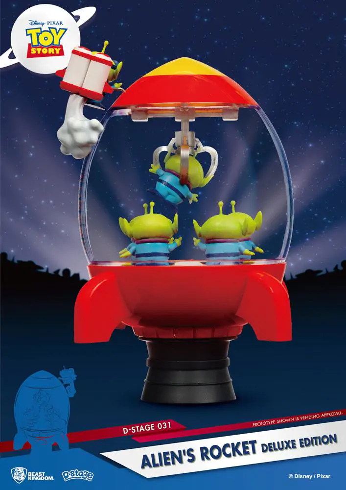Toy Story D-Stage PVC Diorama Rakeťáka Deluxe Edition 15 cm fotografii produktu