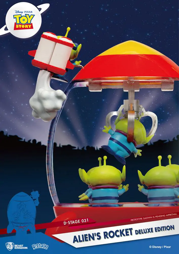 Toy Story D-Stage PVC Diorama Rakeťáka Deluxe Edition 15 cm fotografii produktu