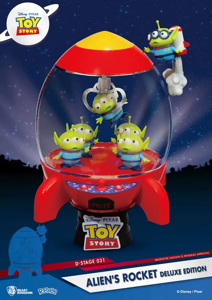 Toy Story D-Stage PVC Diorama Rakeťáka Deluxe Edition 15 cm fotografii produktu