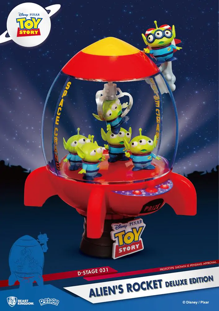 Toy Story D-Stage PVC Diorama Rakeťáka Deluxe Edition 15 cm fotografii produktu