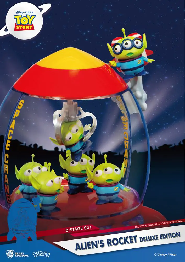 Toy Story D-Stage PVC Diorama Rakeťáka Deluxe Edition 15 cm fotografii produktu