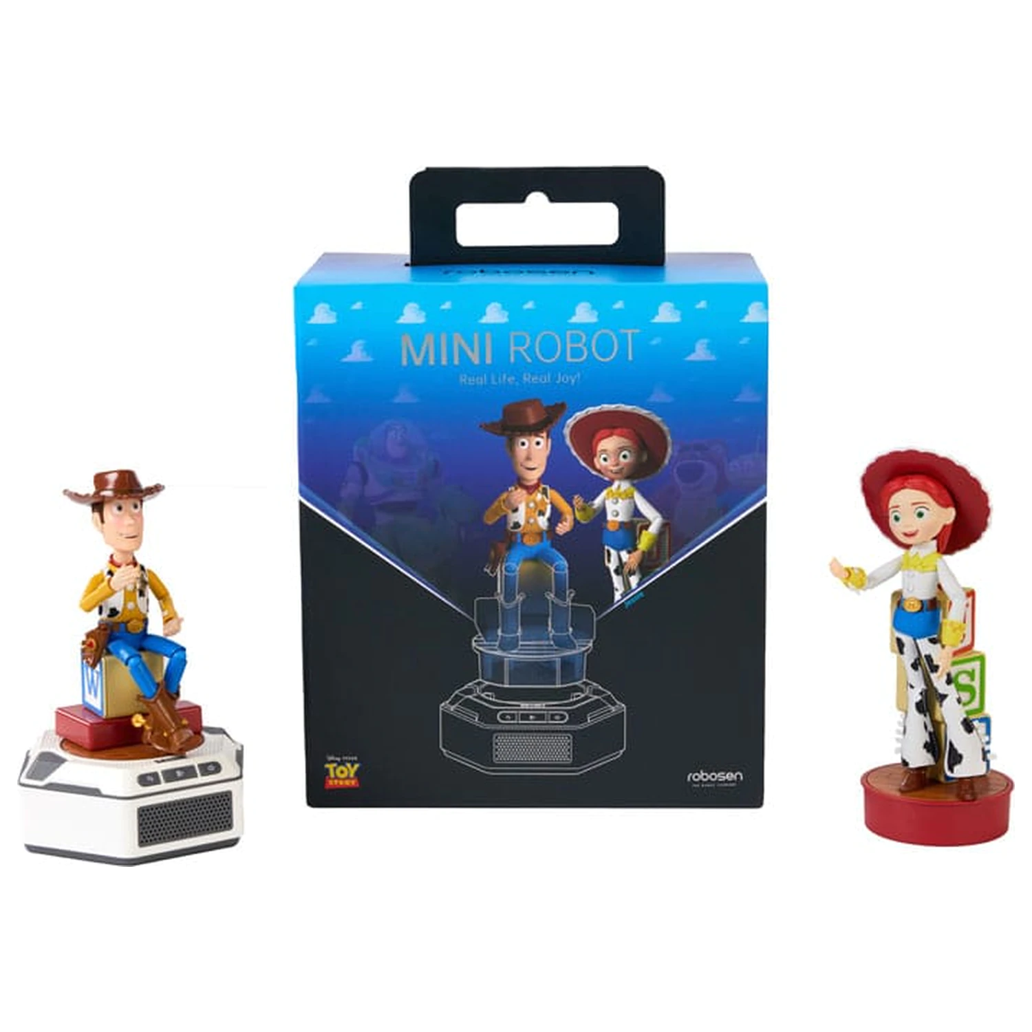 Toy Story Interaktivní Mini Roboti 2 Balení Woody & Jessie *Anglická verze* fotografii produktu