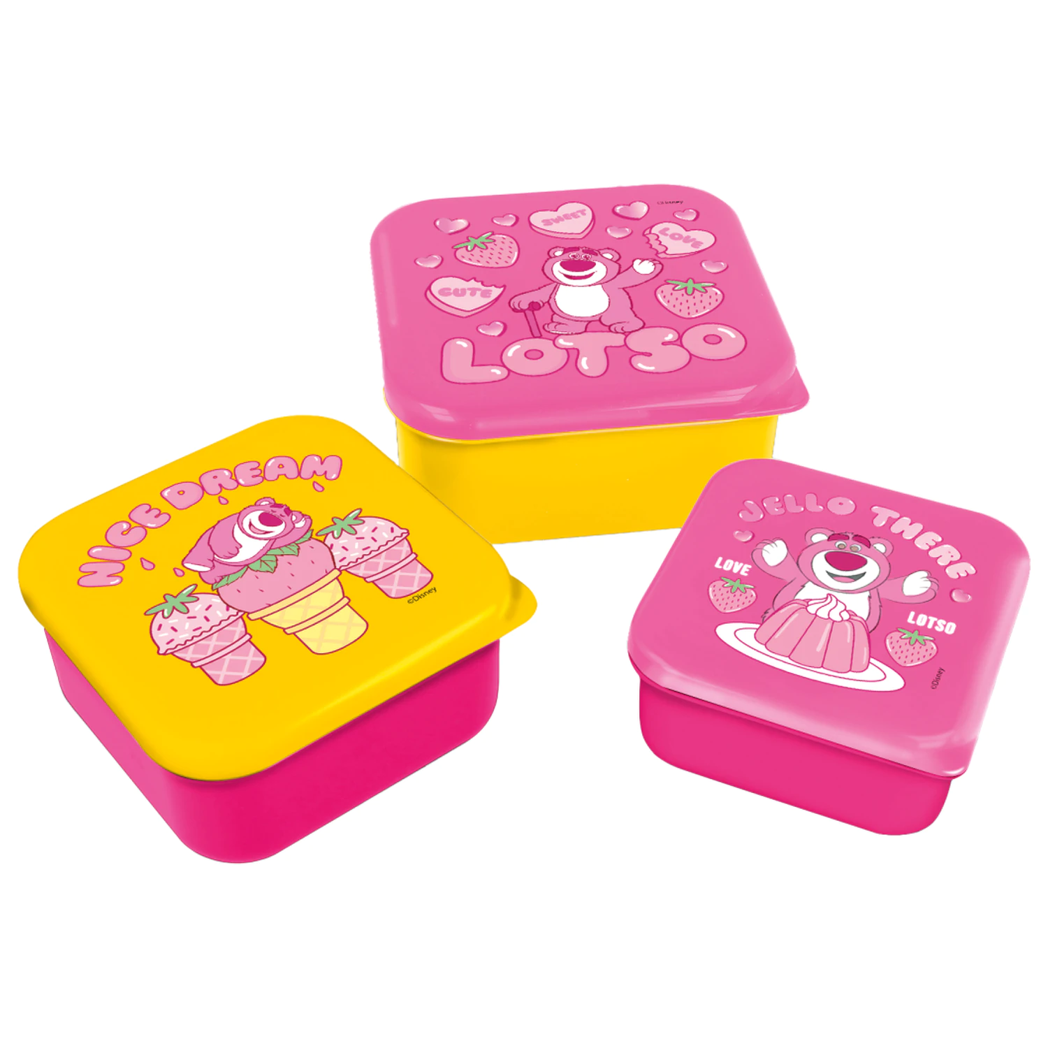 Toy Story Lotso Snack boxy 3 ks fotografii produktu