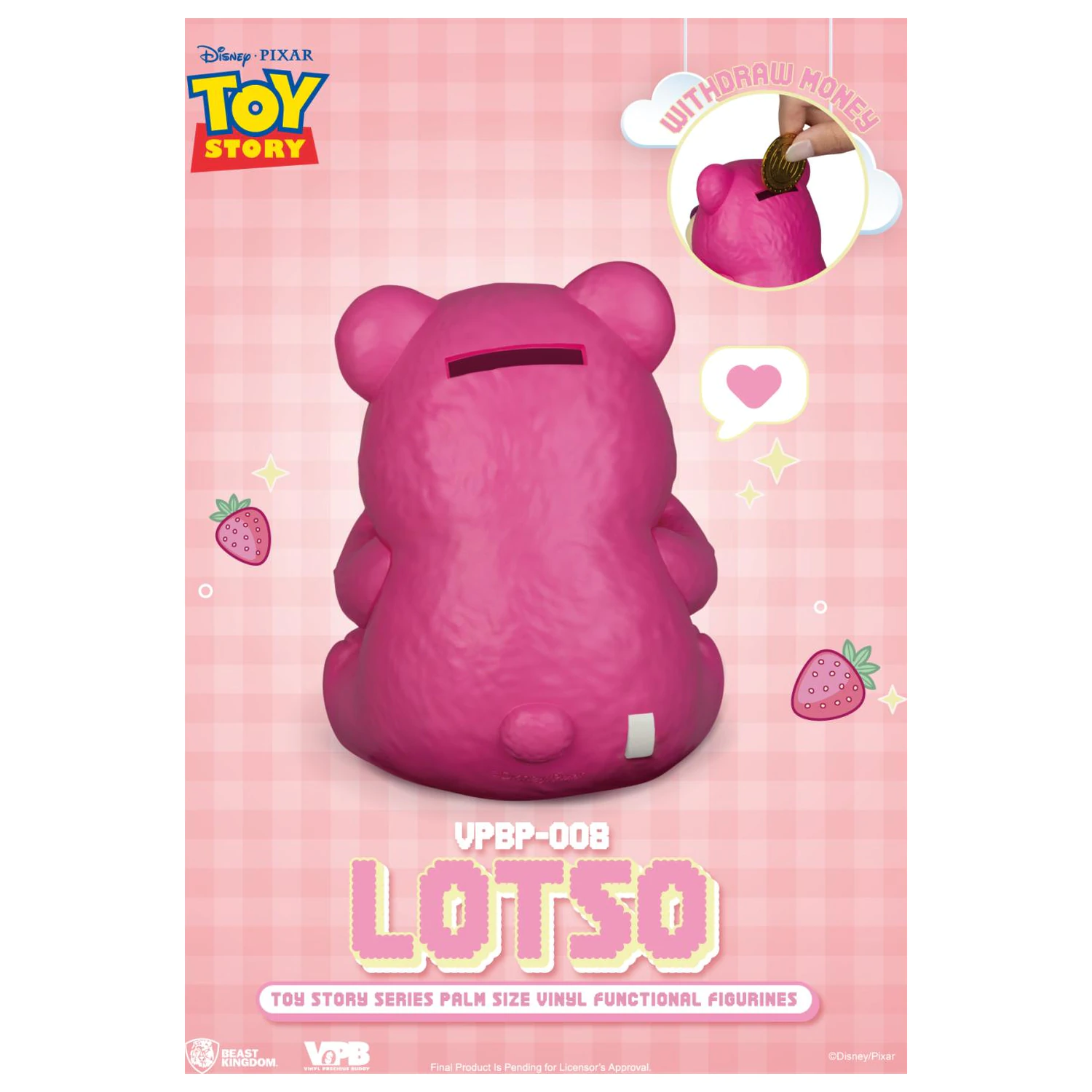 Toy Story Lotso banka vinylová figurka 11.6cm fotografii produktu
