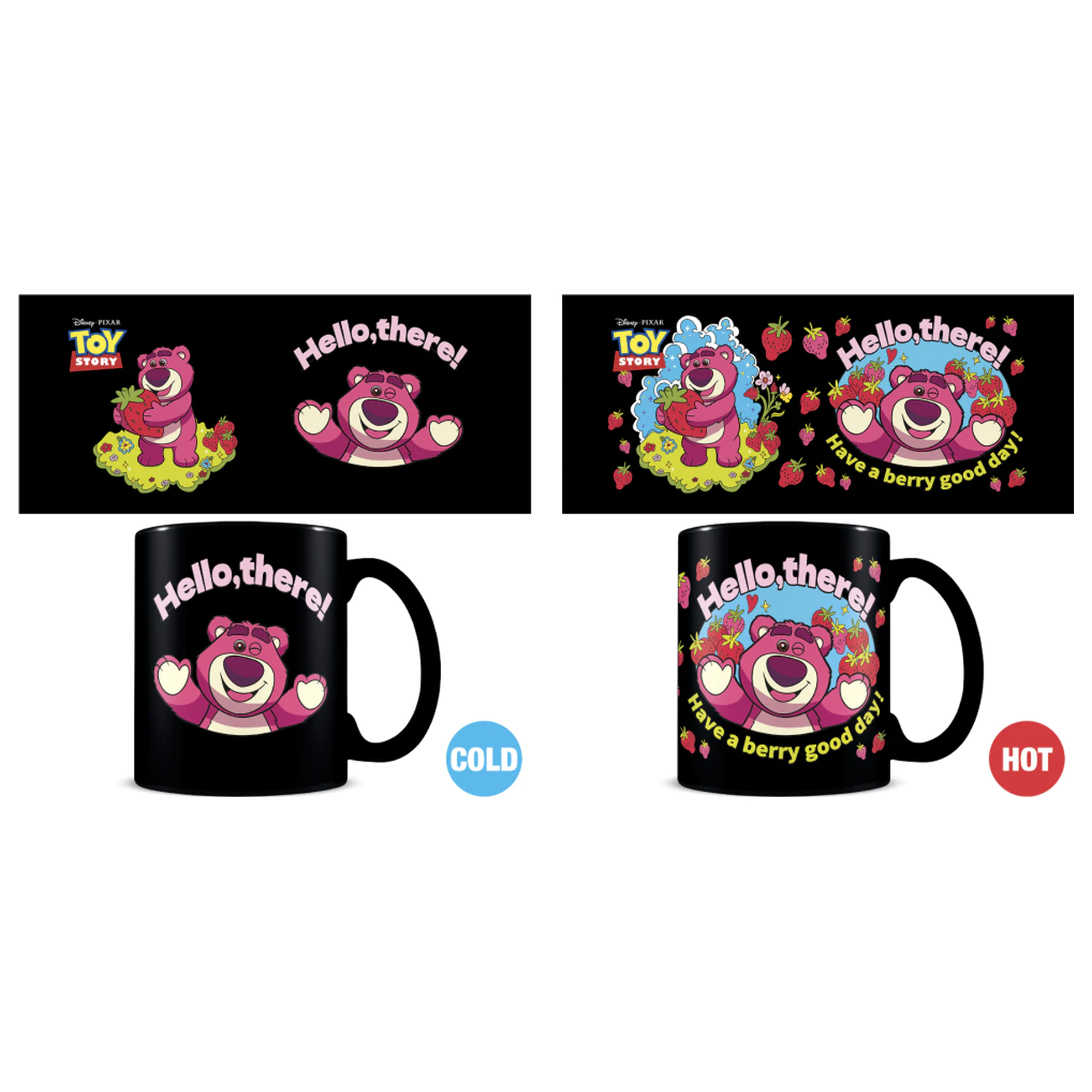 Toy Story Lotso hrnek s měnícím se teplem fotografii produktu