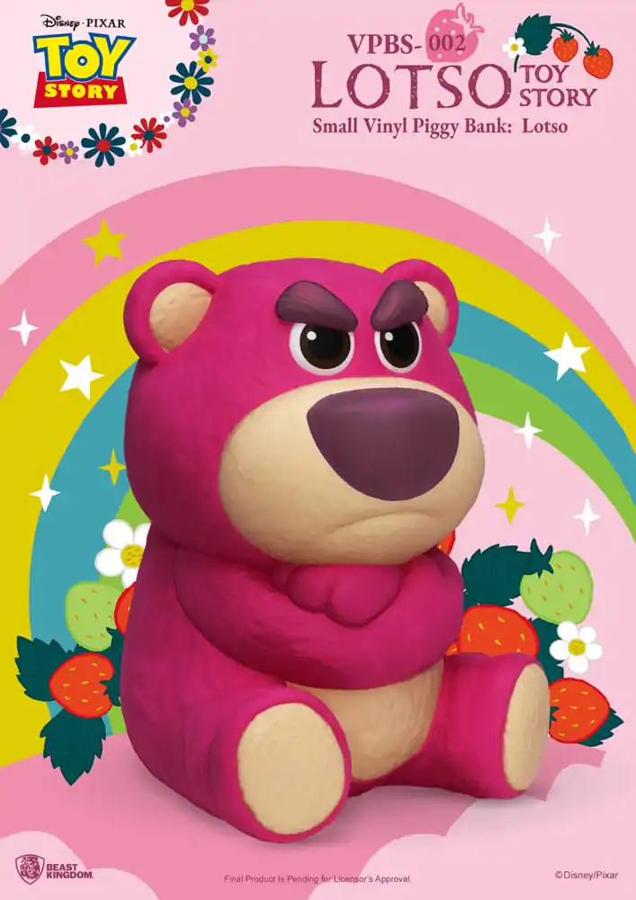 Toy Story prasátko vinylová pokladnička Lotso 24 cm fotografii produktu