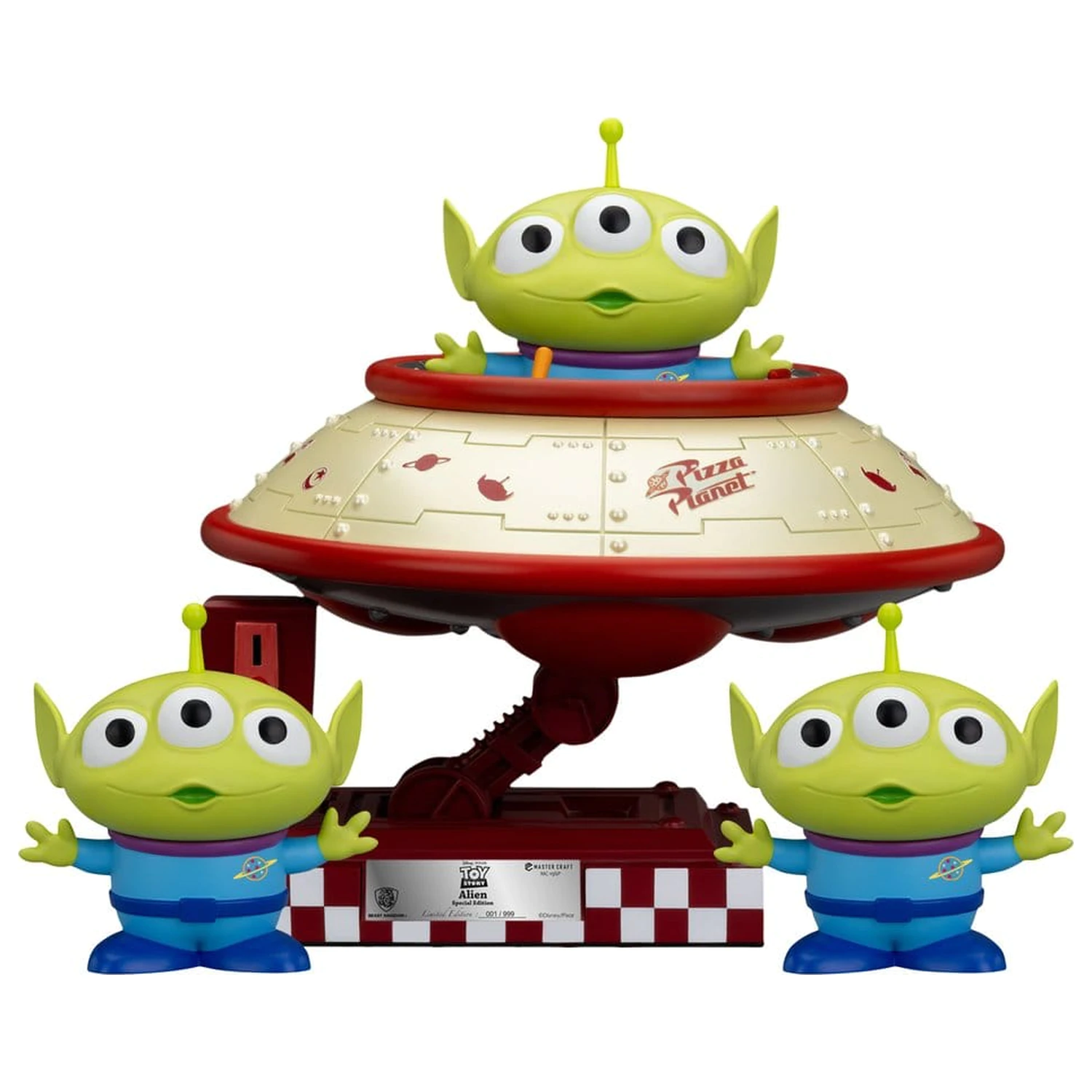 Toy Story Socha Master Craft Aliens Speciální edice 28 cm fotografii produktu