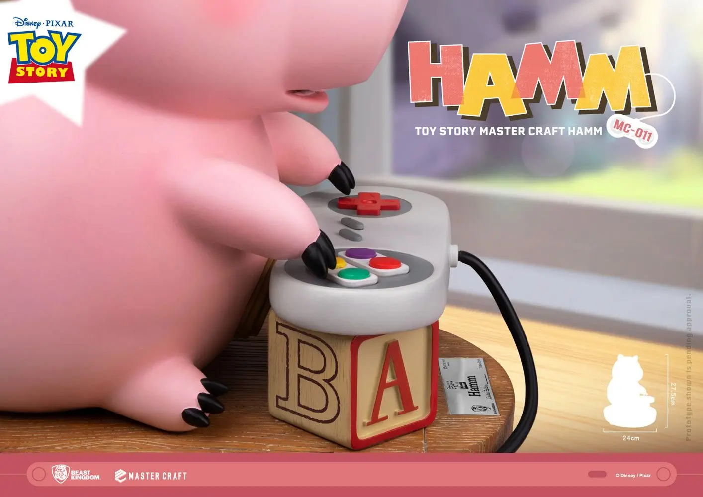 Toy Story Master Craft Socha Hamm 28 cm fotografii produktu