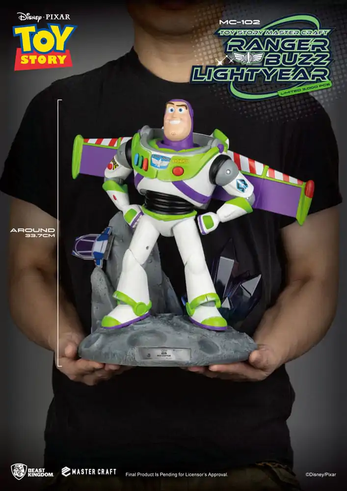 Toy Story Master Craft Socha Ranger Buzz Lightyear 34 cm fotografii produktu
