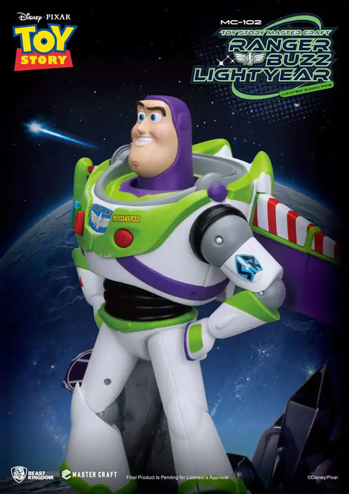 Toy Story Master Craft Socha Ranger Buzz Lightyear 34 cm fotografii produktu