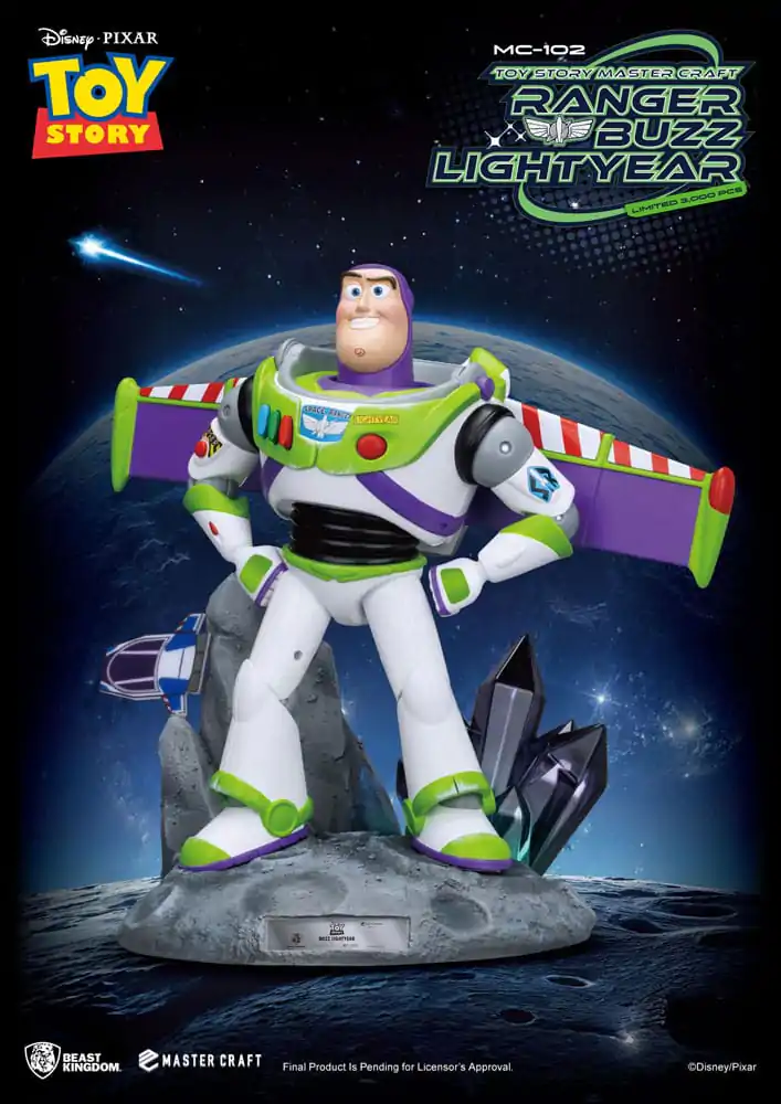 Toy Story Master Craft Socha Ranger Buzz Lightyear 34 cm fotografii produktu