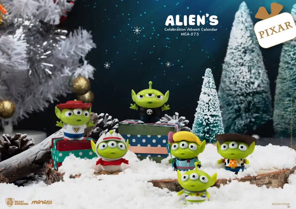 Toy Story Mini Egg Attack adventní kalendář Alien's oslava fotografii produktu